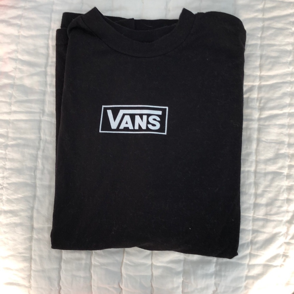 Vans Long-sleeve black t-shirt